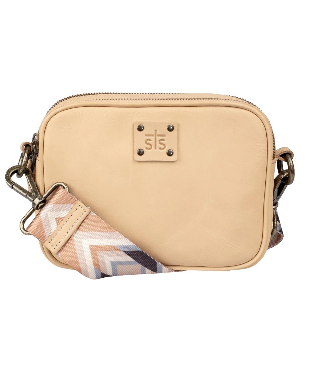 STS Women's Buckskin Lucy Crossbody Purse