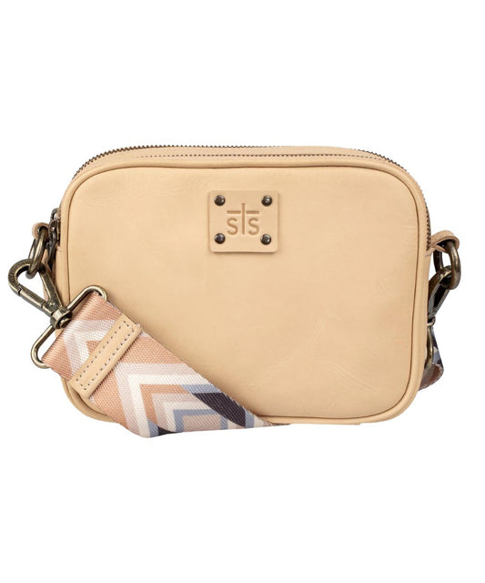 STS Women's Buckskin Lucy Crossbody Purse