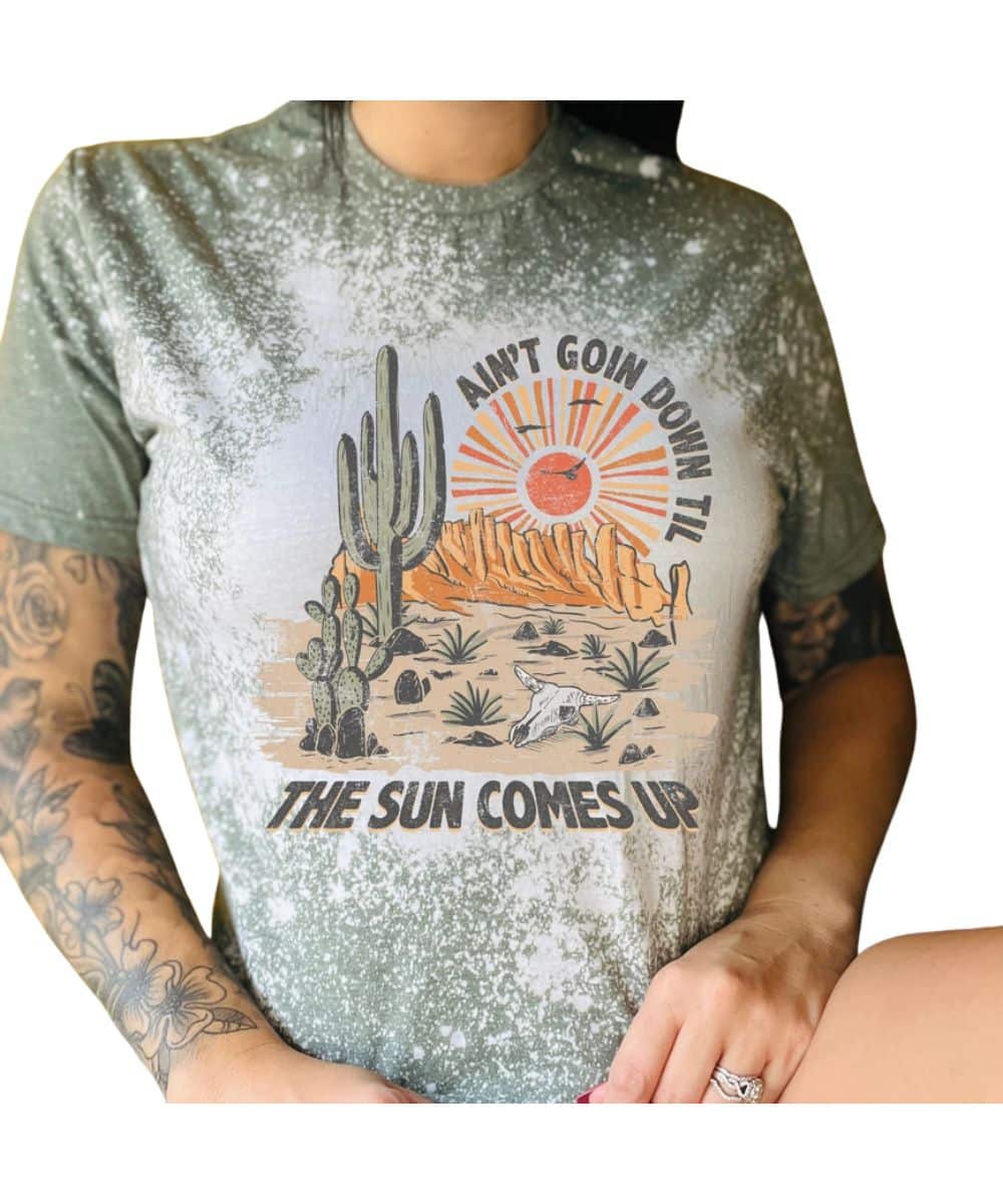 SUN COMES UP-TEE ! desc :  ! caption :