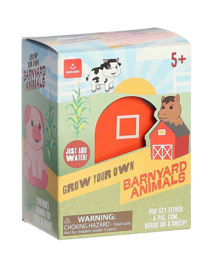 Set Includes: 1 Red Barn And 1 Mystery Farm Animal From Either A Pig, Horse, Cow, Or Sheep