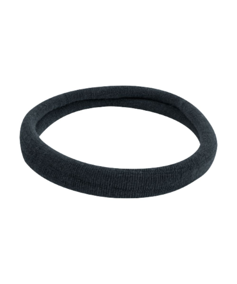 Classic Equine tail elastic braiding band in black