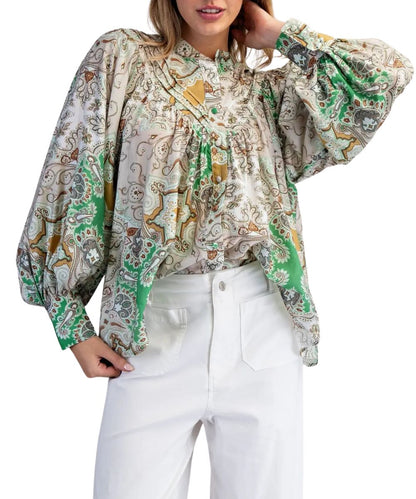 Eesome Women's Paisley Blouse