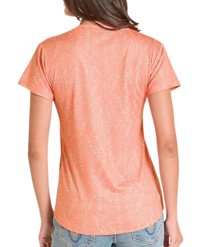 Panhandle Slim Women's Boot Stitch Performance Tee