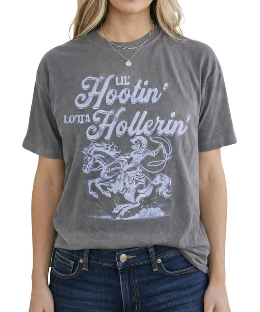 TheKingShirt Women's Vintage Cowgirl Tee