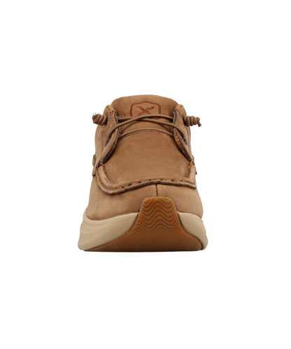 Front view of the moc toe