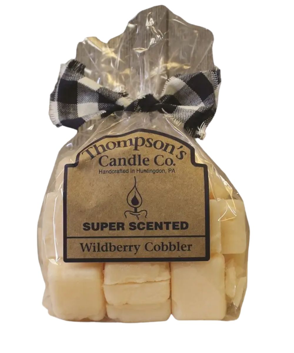 Thompson's Candle Co. Super Scented Wildberry Cobbler Wax Melt Crumbles