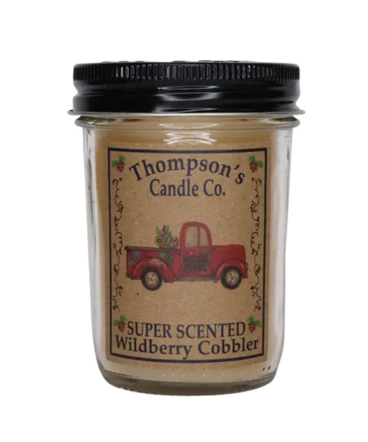 Thompson's Candle Co. Mini Wildberry Cobbler Candle