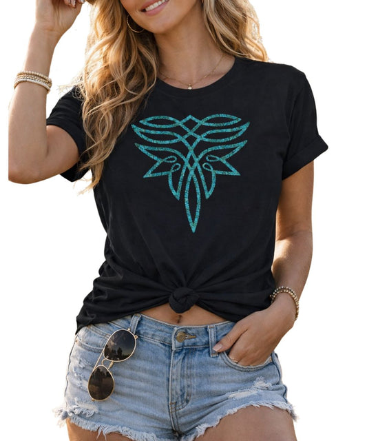 The Way Down South Women's Boot Stitch Tee
