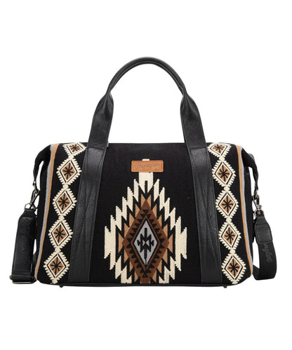 Montana West Women's Wrangler Southwestern Duffle Bag