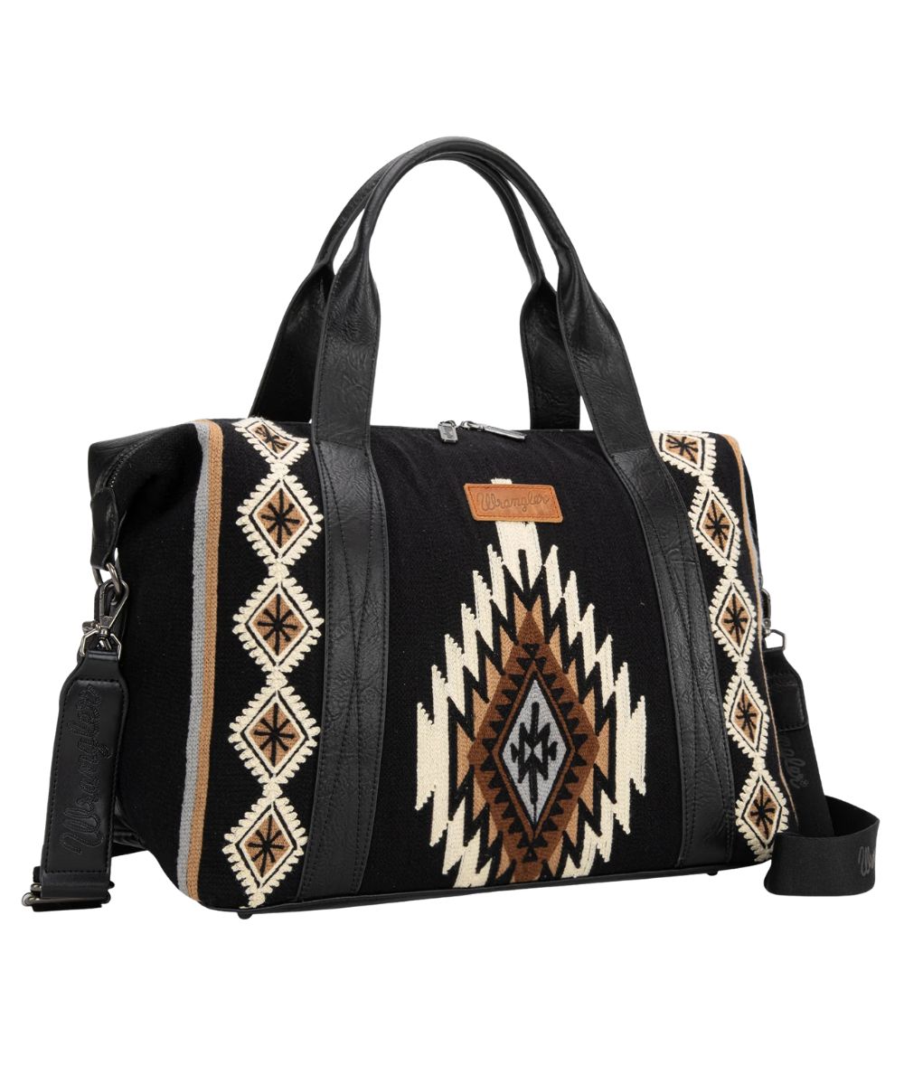 Montana West Women's Wrangler Southwestern Duffle Bag