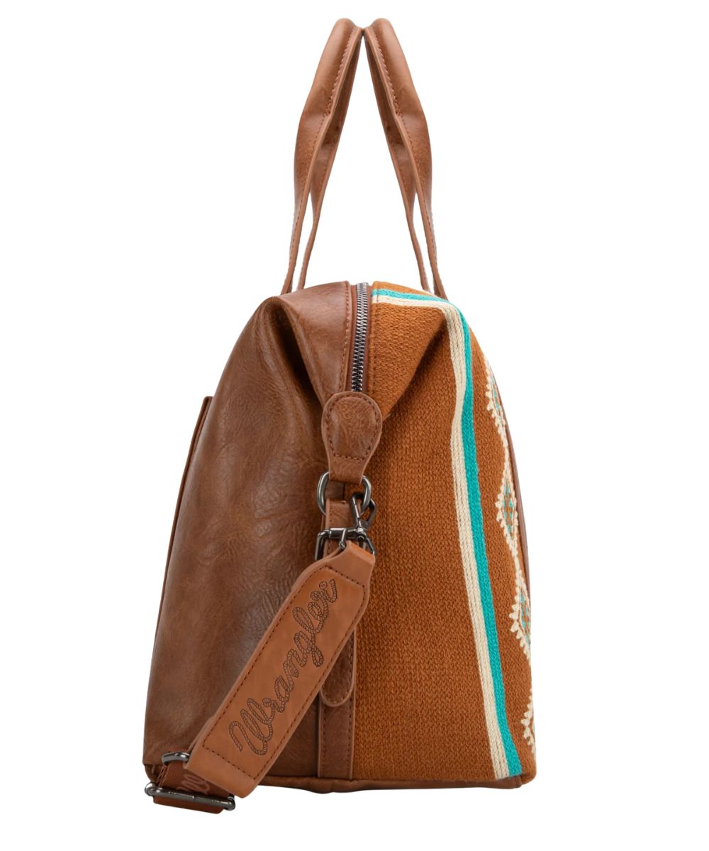 Montana West Women's Wrangler Southwestern Duffle Bag