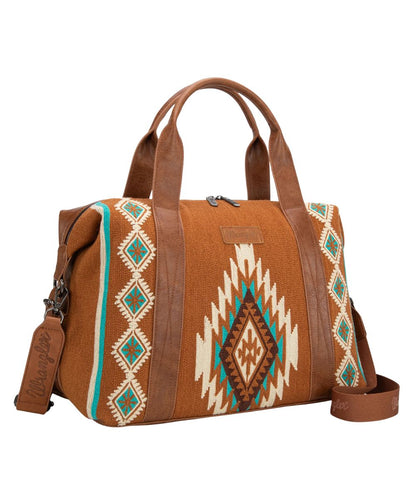 Montana West Women's Wrangler Southwestern Duffle Bag