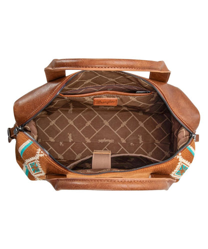 Montana West Women's Wrangler Southwestern Duffle Bag