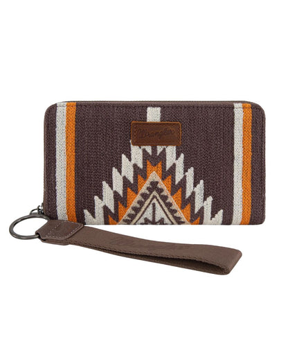 Montana West Women's Wrangler Coffee Southwestern Wallet