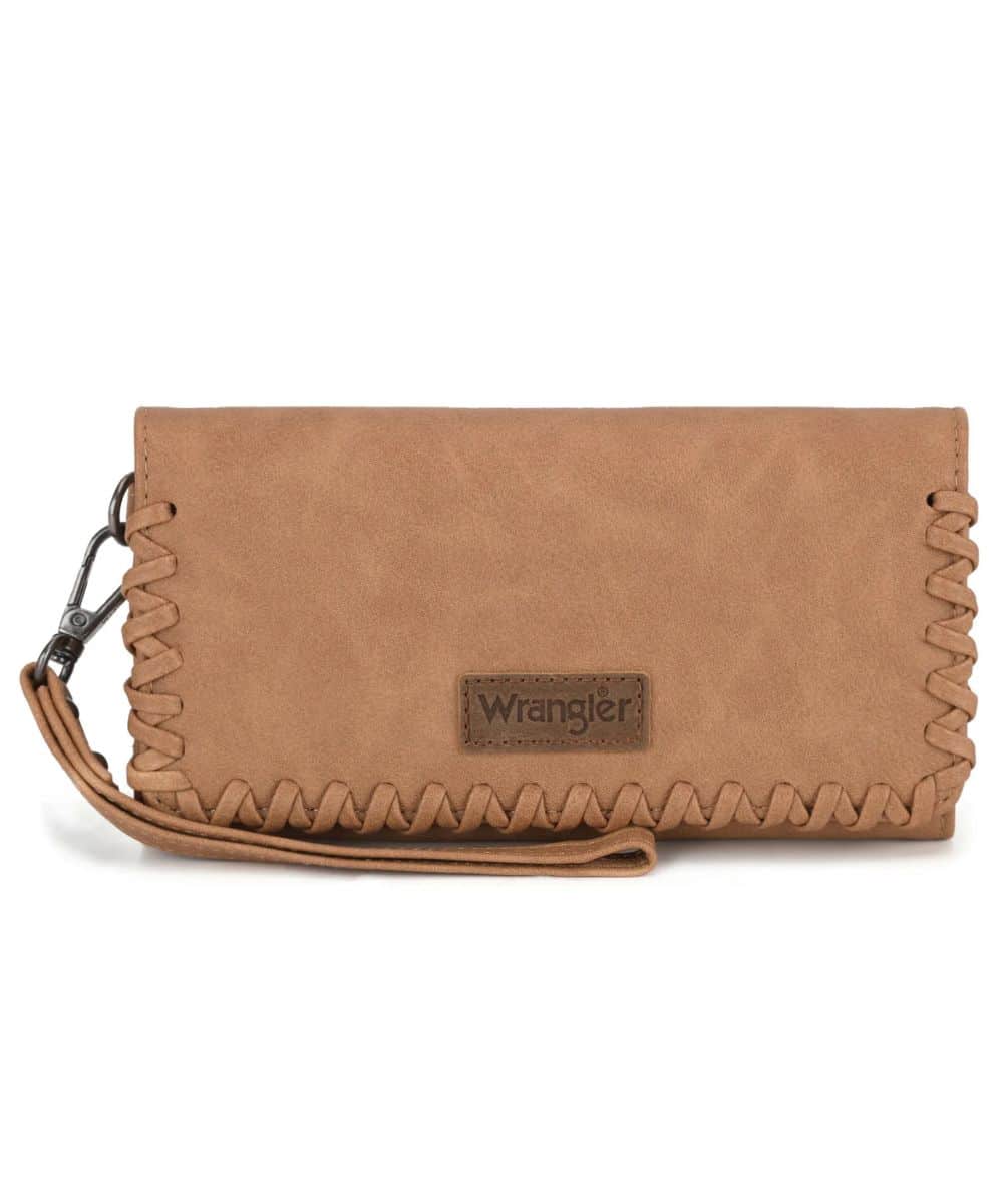 Montana West Women's Wrangler Light Brown Wallet
