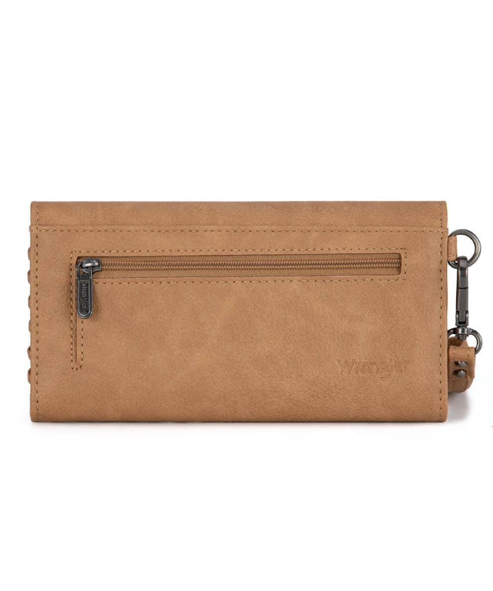 Montana West Women's Wrangler Light Brown Wallet