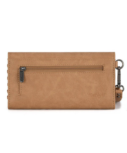 Montana West Women's Wrangler Light Brown Wallet