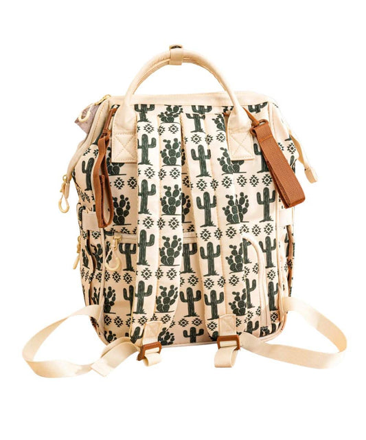 Montana West Women's Wrangler Callie Cactus Backpack/Diaper Bag