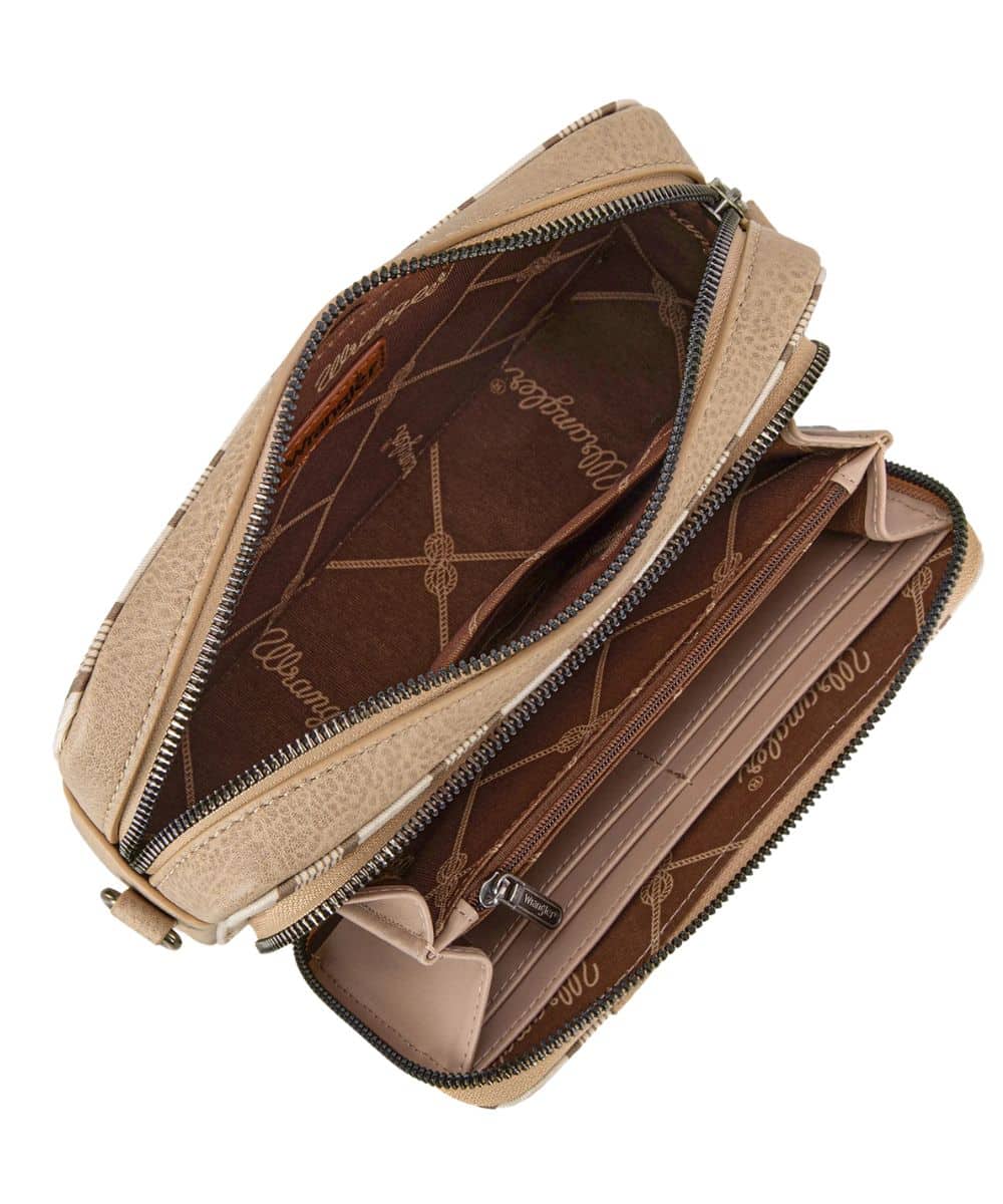 Montana West Women's Wrangler Stripe Crossbody Purse
