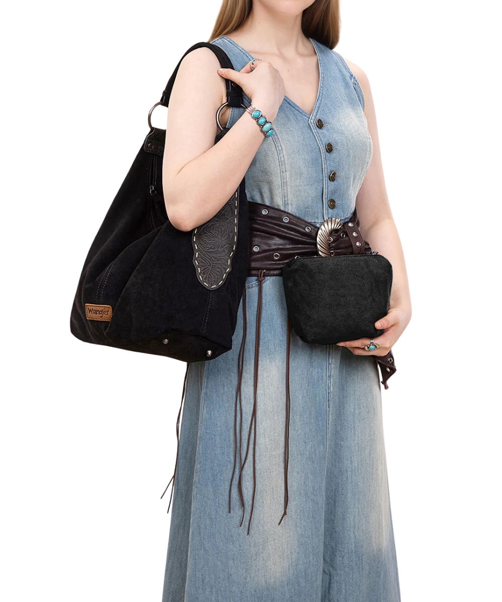 Montana West Women's Wrangler Hobo Purse