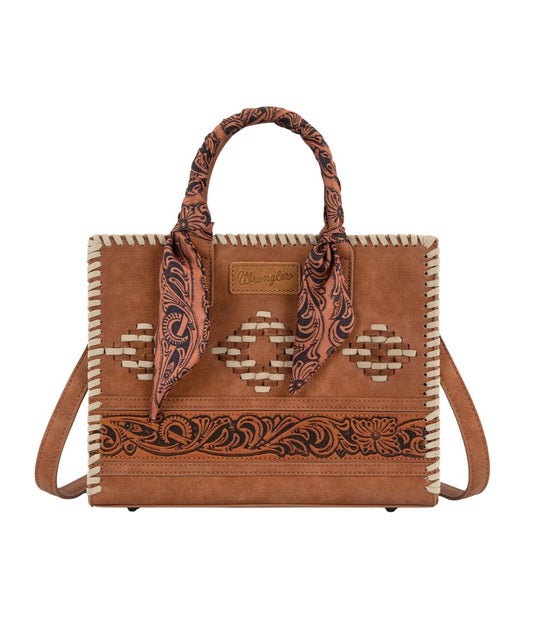 Montana West Women's Wrangler Satchel Purse