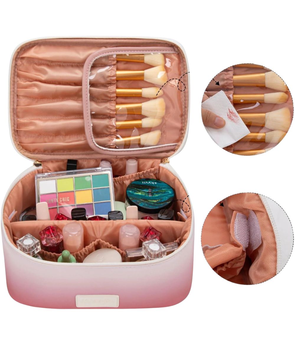 Montana West Women's Wrangler Gradient Cosmetic Case