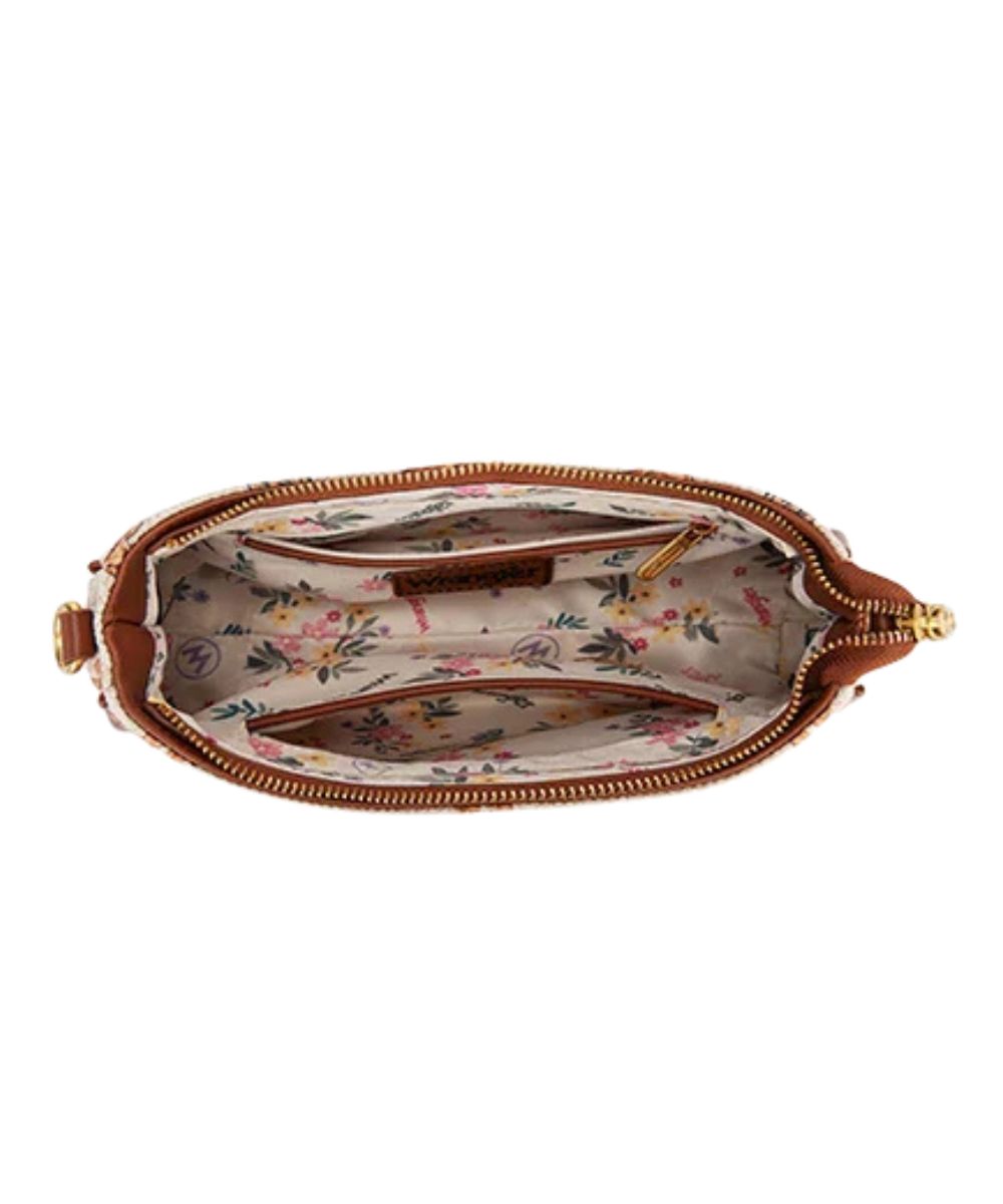 Montana West Women's Wrangler Rodeo Icons Shoulder Bag