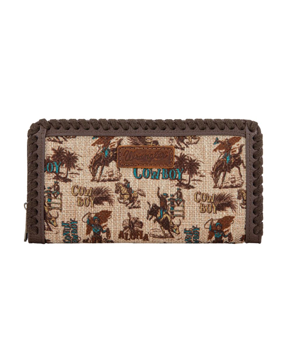 Montana West Women's Wrangler Cowboy Cool Wallet