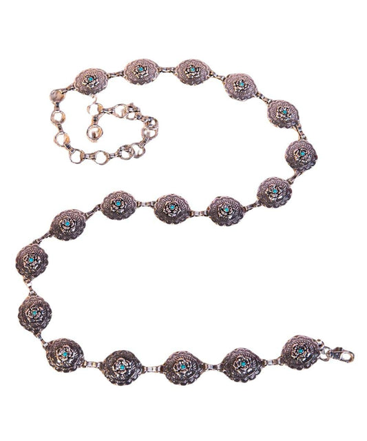 Montana West Women's Wrangler Concho Belt