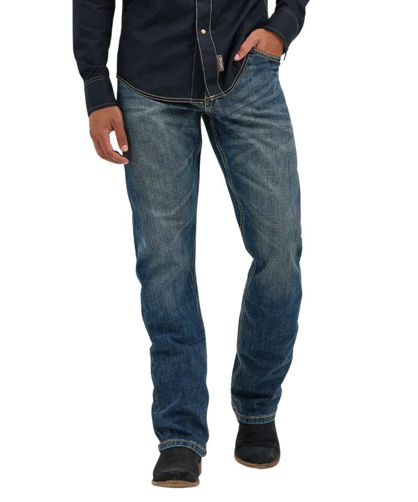 Wrangler Men's Retro Layton Slim Boot Cut Jean