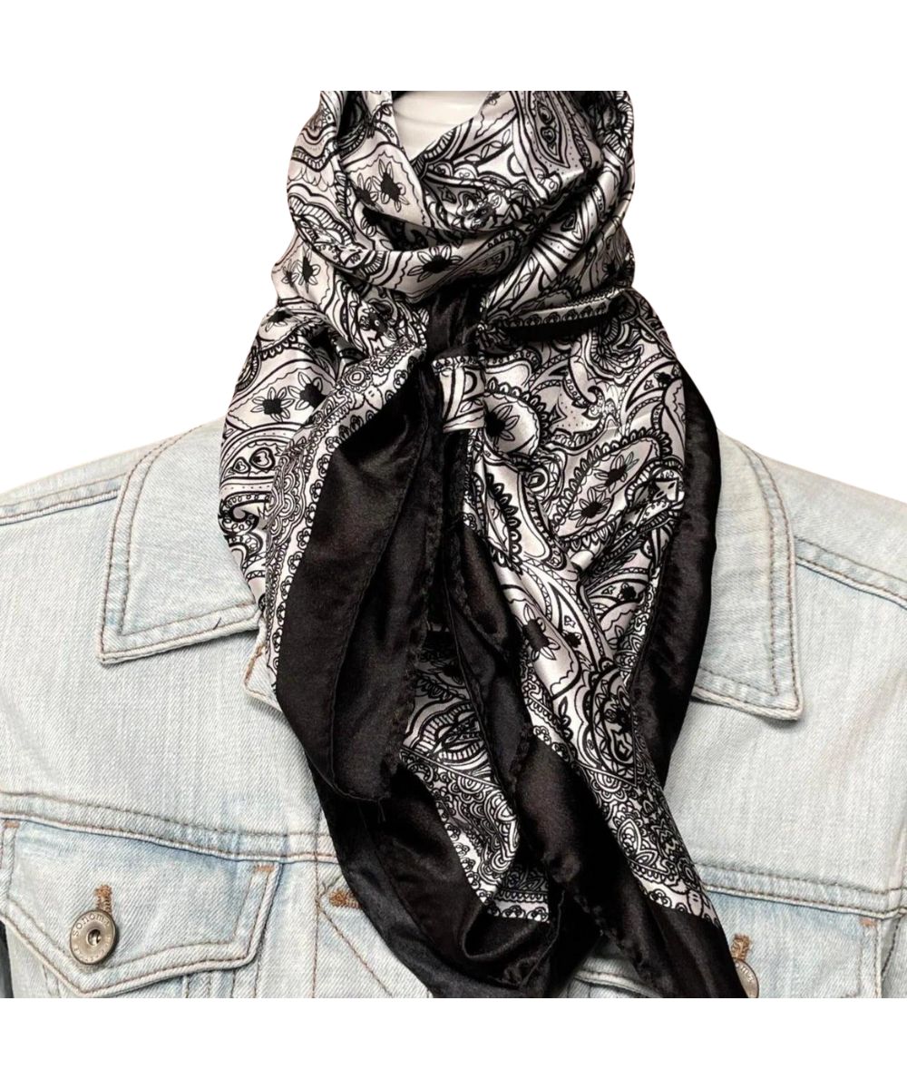 Rodeo Drive Paisley Wild Rag - Cowpokes Work and Western