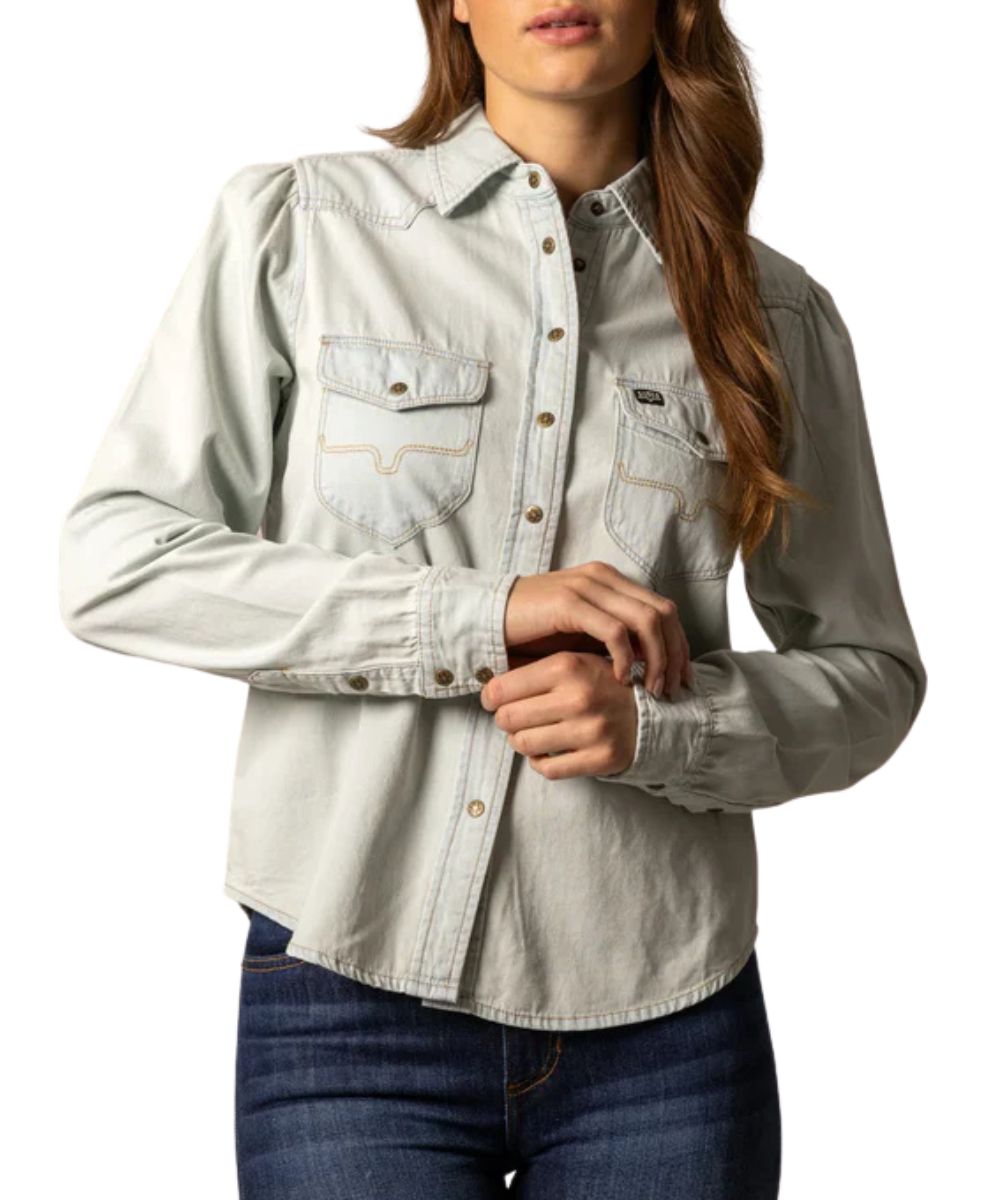 Gathered Cap Long Sleeves