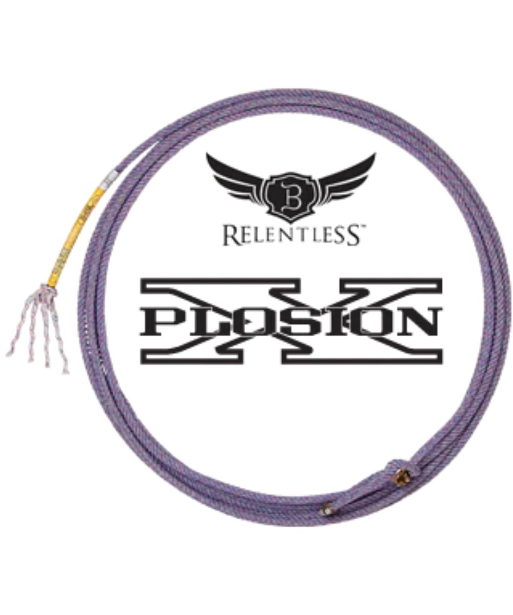 Aeriel view of the purple xplosion heel rope