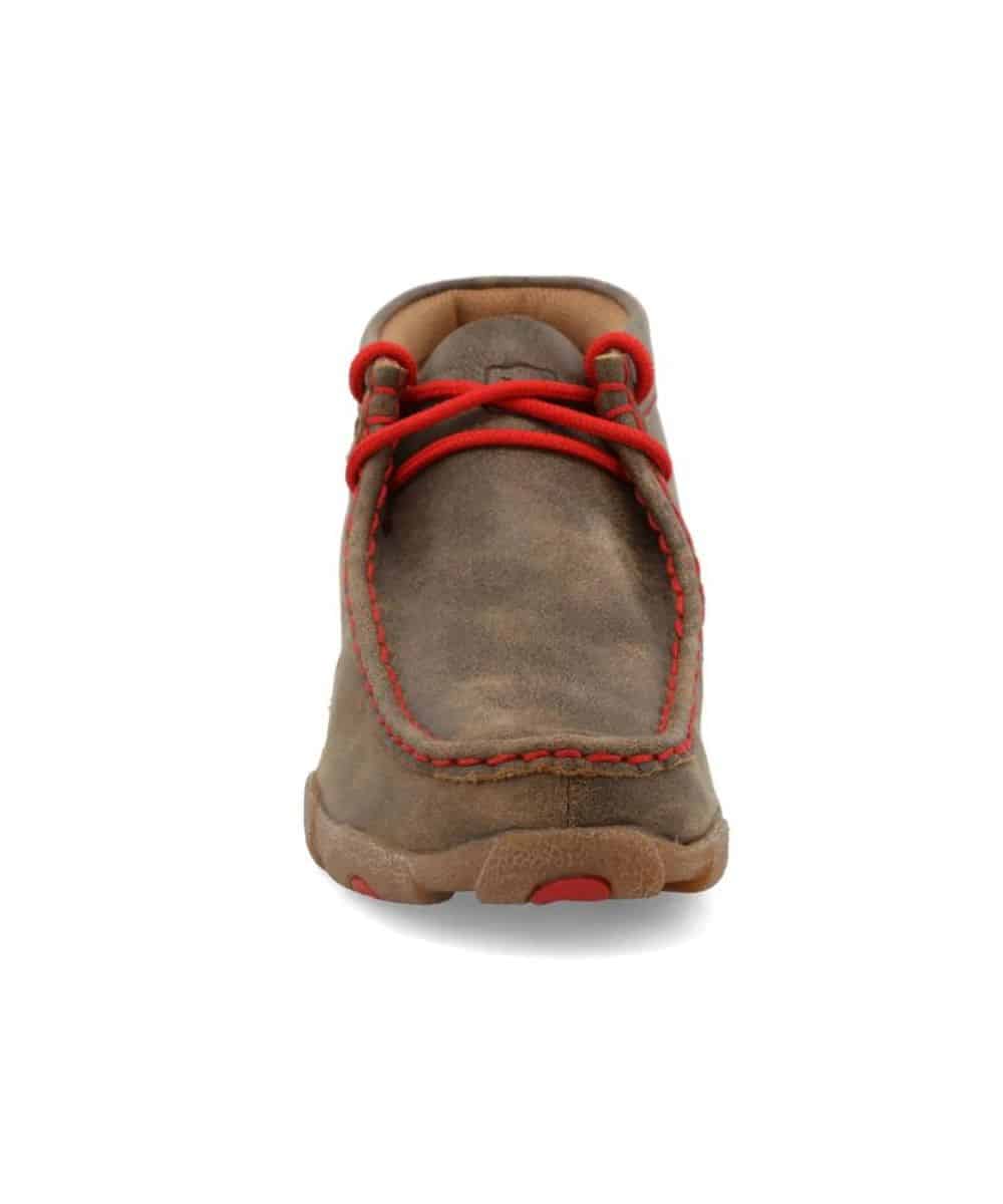 Twisted X Kids' Red Chukka Driving Moc