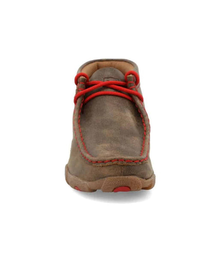 Twisted X Kids' Red Chukka Driving Moc