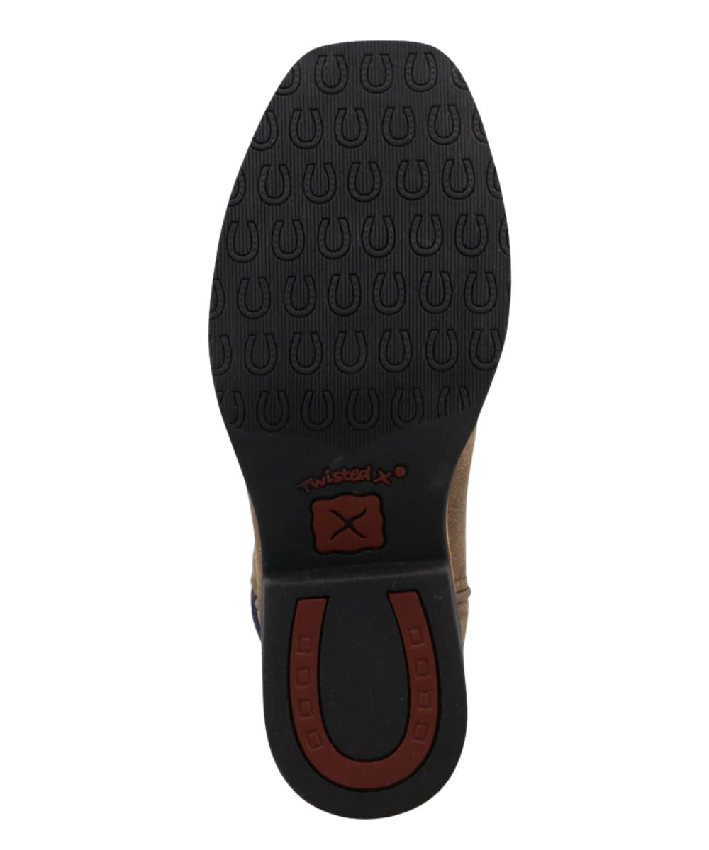 Sole view featuring the rubber outsole
