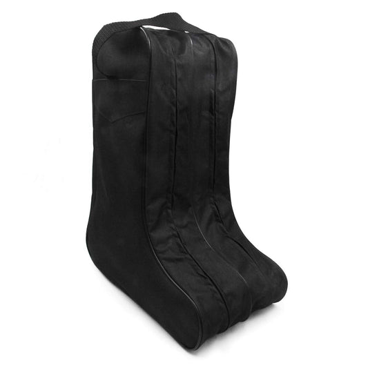 MF Western Products Mens Cord Twin Black Boot Bag