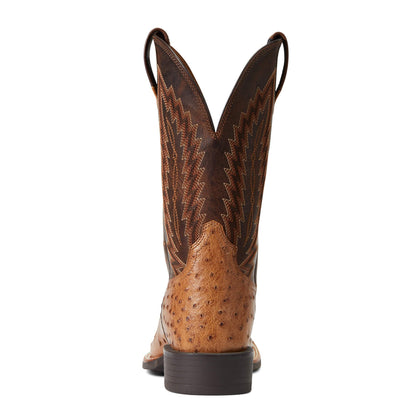 Ariat Mens Quantum Primo Ranger Full Quill Ostrich Western Boot