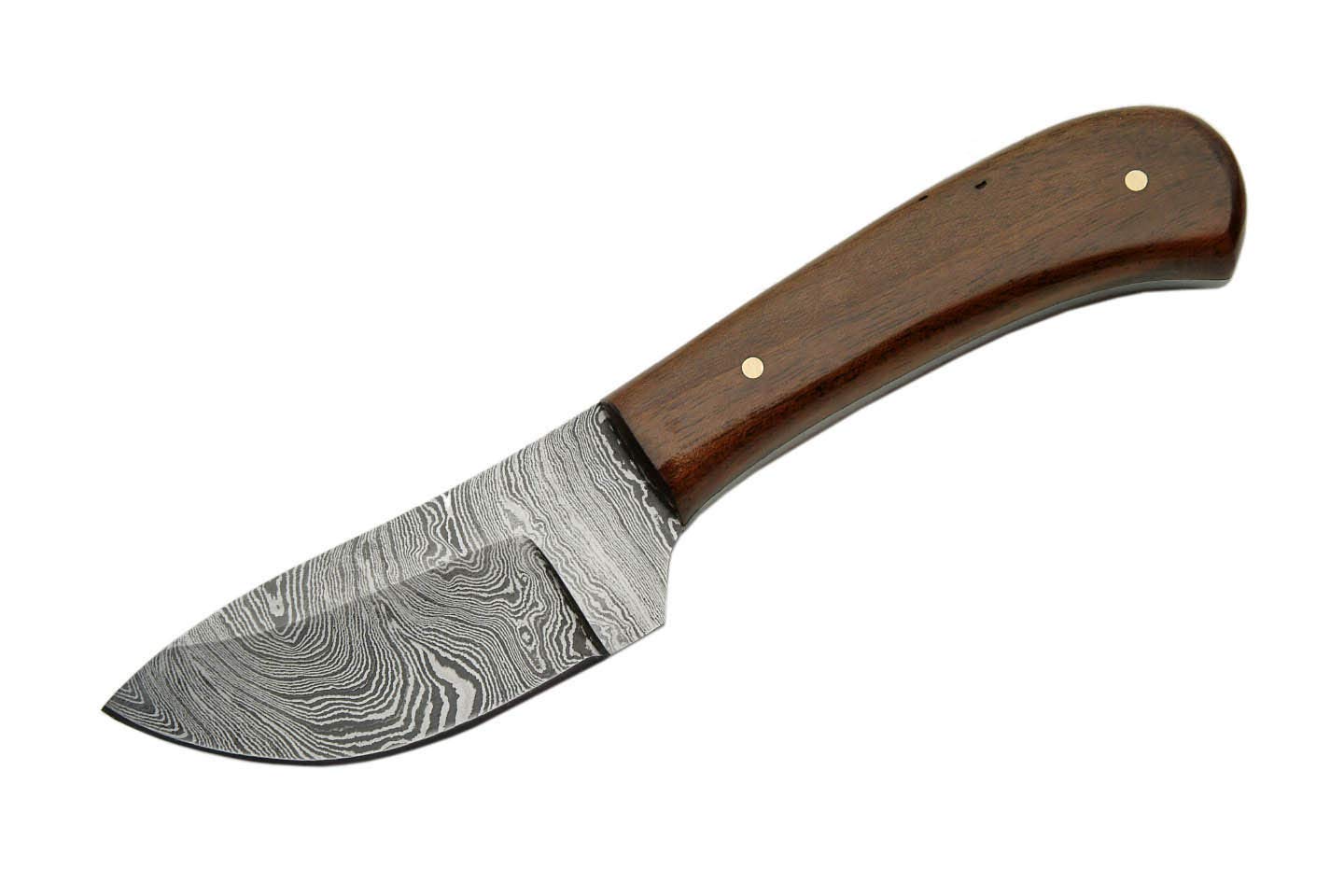 Double D Walnut Handle Skinning Knife