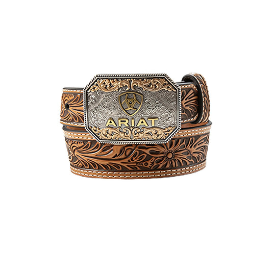 M&F Western Boys' Ariat Embossed Belt