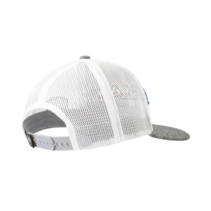 Ariat Mens Patriotic Label Logo Grey White Cap