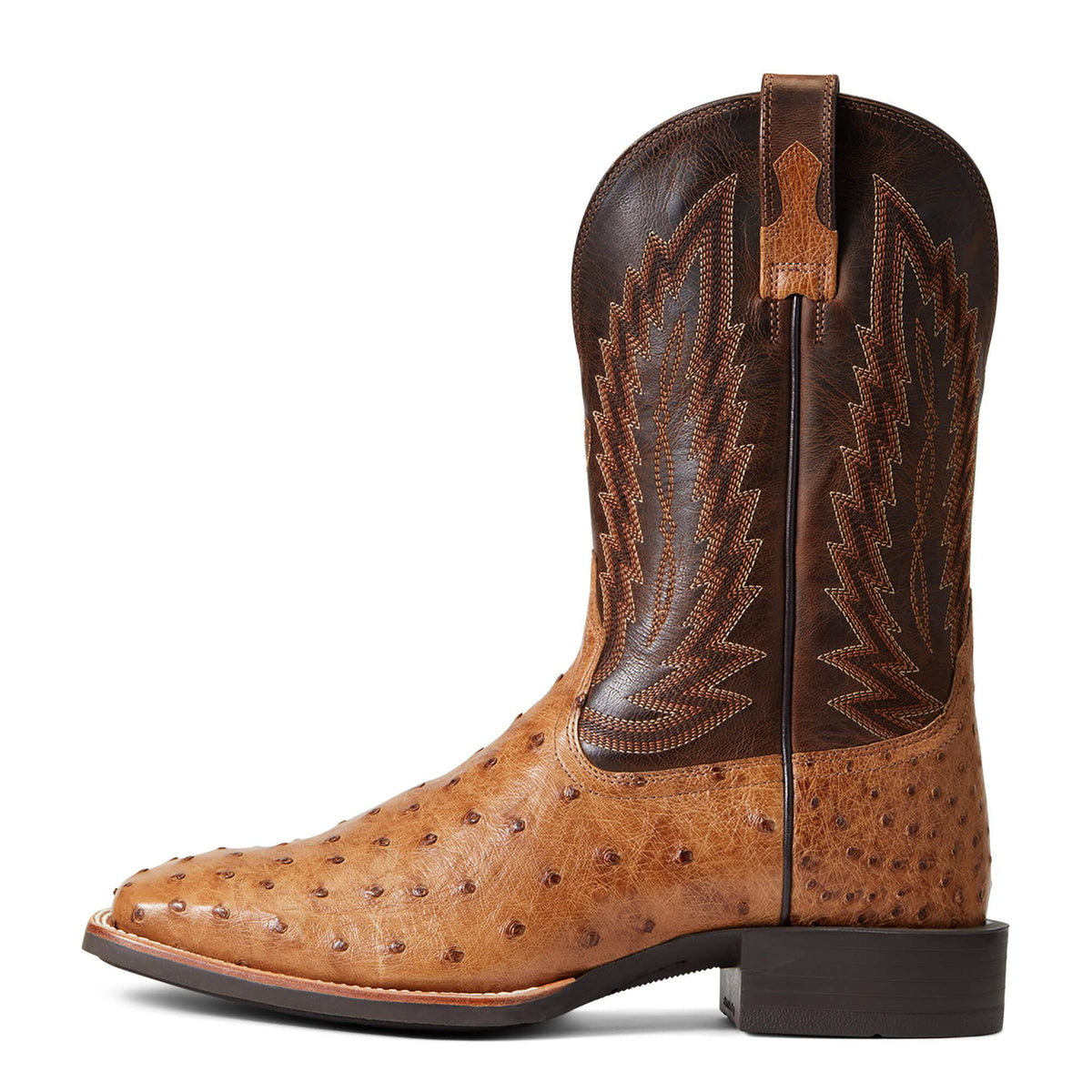 Ariat Mens Quantum Primo Ranger Full Quill Ostrich Western Boot