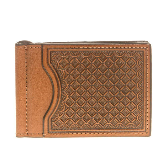 M&F Western Men's Nocona Diamond Weave Money Clip