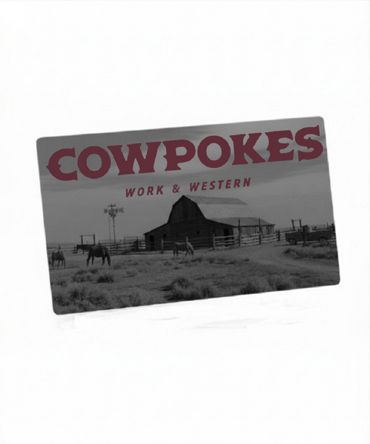 Cowpokes Work & Western E-Gift Card