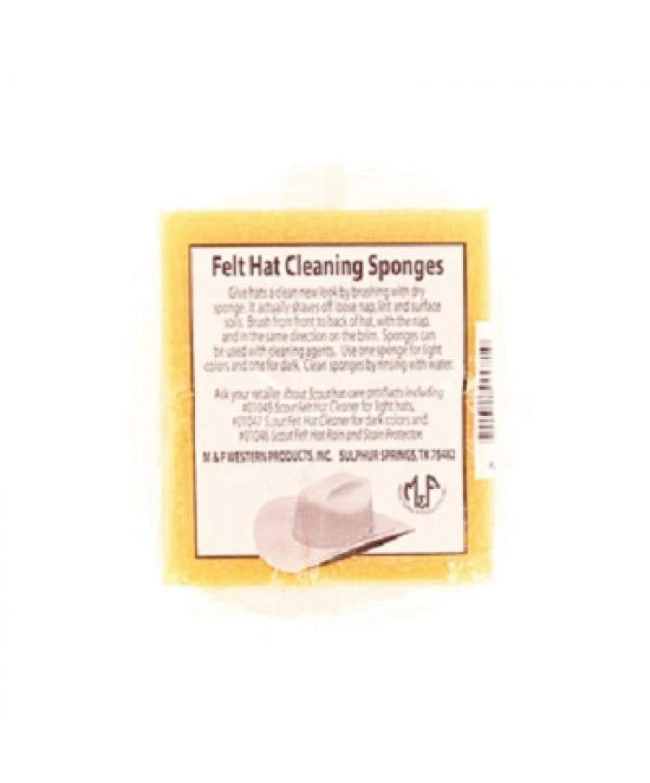 M&F Western Felt Hat Cleaning Sponge- Style #01032 ! desc :  ! caption :