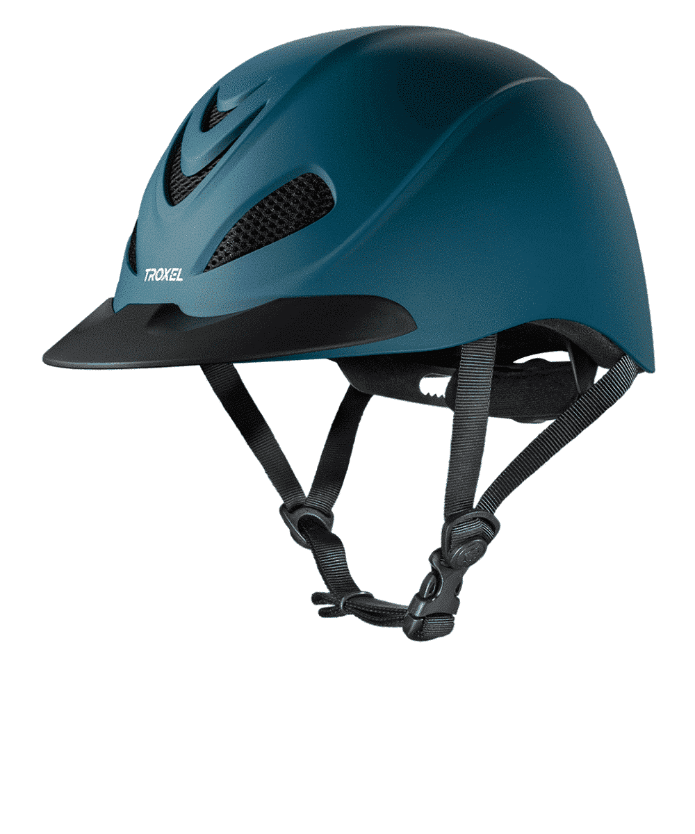 Troxel Liberty Bluestone Duratec Riding Helmet- Style  #04-239 ! desc :  ! caption :