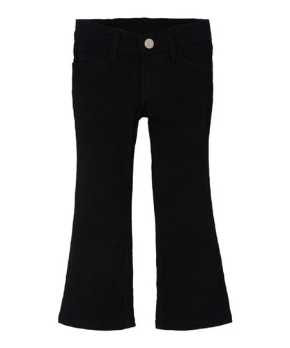 Wrangle Girls' Everyday Black Boot Cut Jean- Style #09MWGBB ! desc :  ! caption :