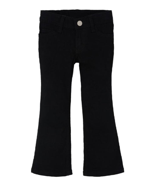 Wrangle Girls' Everyday Black Boot Cut Jean- Style #09MWGBB ! desc :  ! caption :
