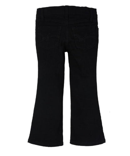 Wrangle Girls' Everyday Black Boot Cut Jean- Style #09MWGBB ! desc :  ! caption :