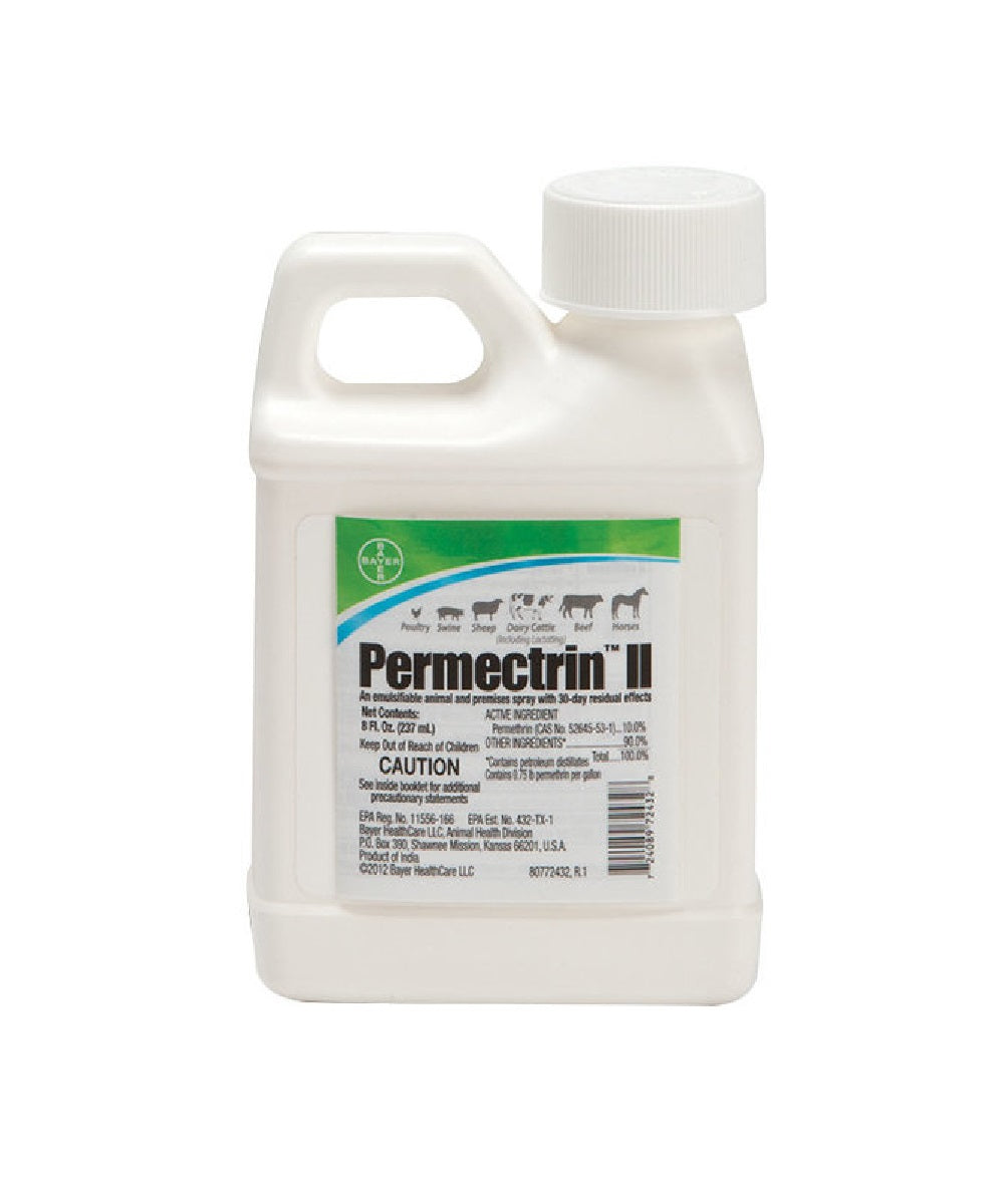 Permectrin II Animal And Premise Insecticide Concentrate 8 FL OZ- Style #11150-1 ! desc :  ! caption :